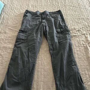 Wrangler Men's Dark Gray Cargo Pants